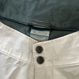Columbia White Ski Pants